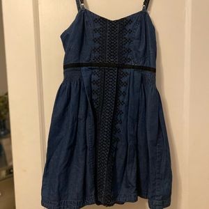 Free people denim sundress
